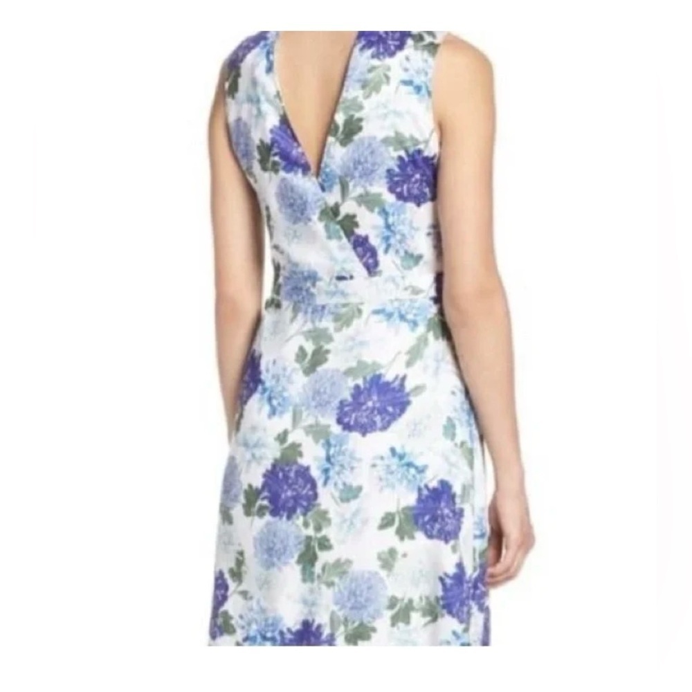 Sam Edelman womens floral print midi Dress size 8 NWT - Picture 2 of 8